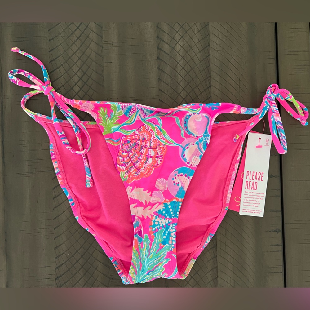 Lilly Pulitzer Bryon Bottom Bikini Bottom Size 12. NWT